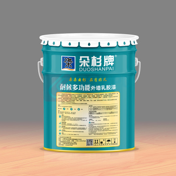 朵杉 耐候多功能 外墙乳胶漆 20kg (中灰)