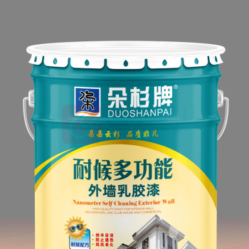 朵杉 耐候多功能 外墙乳胶漆 20kg (中灰)