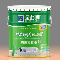 朵杉 竹炭净味抗甲醛 内墙乳胶漆 20kg (11PB10天(铁)蓝)