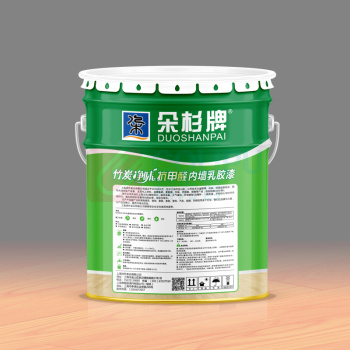 朵杉 竹炭净味抗甲醛 内墙乳胶漆 20kg (11PB10天(铁)蓝)