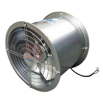 九洲普惠 SF(G) 管道式轴流风机(防爆铝叶不带脚) SF-10G-6 电压：380/50 功率：4 转速：960 风量：13235 ～ 33862 全压：300 ～ 196