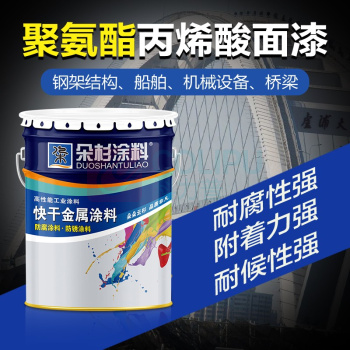 朵杉 丙烯酸面漆 主剂4kg+1kg固化剂 (孔雀蓝)