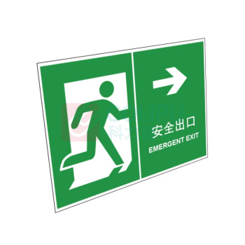 嘉辽 ABS工程塑料 安全出口 BS0650 向左250*315mm 单个装