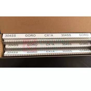 golo 加强筋圆针1号钢扣 CX1A 300mm 304S 12支/盒