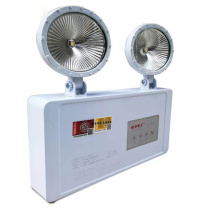 敏华电工 MINHUA 消防应急灯 E5W1142  90分钟背面侧面出线防火塑料不上锈双头LED灯家用应急照明灯