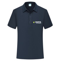 瓦尔塔 VARTA 短袖POLO衫短袖 L 高密珠地棉面料,吸汗排湿,胸口+袖臂+后背印刷logo