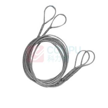 巨力索具 压制钢丝绳索具 WAW10-L1500 