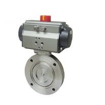 火炬 (不带气动元件)气动高真空蝶阀 GIQ-40B/通40mm压力0.4-0.8mpa 