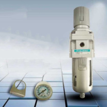 pneulead 过滤减压阀 0.1-1Mpa 0-12bar 接口管径G3-8 尺寸不大于53*230mm 
