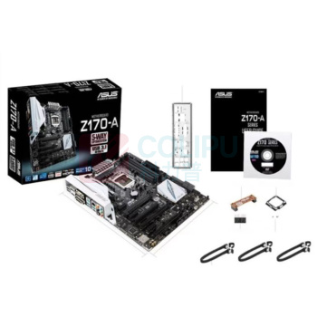 华硕 ASUS 主板 Z170-A (黑色)