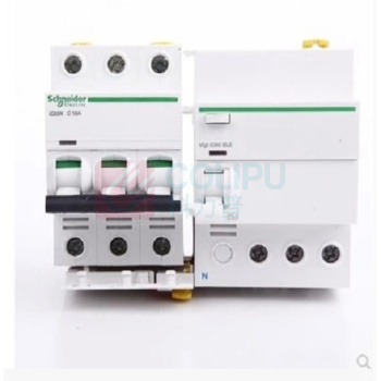 施耐德 Schneider 空气开关带漏电保护器 IC65N 3P D32A+VIGI 
