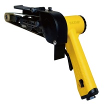 肯普 气动砂带打磨机 A-FBA-D21-L52R170 砂带尺寸20×520mm，马力值0.6hp，空转转速17000rpm，重量1.4kg (黑黄色)