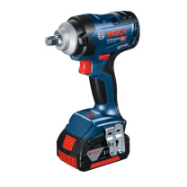 博世 BOSCH 充电式电动冲击扳手 GDS 18V-400 额定电压18V  5.0Ah电池*1