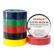 瑞得泰 PVC超薄电工胶带 1020 0.10mmx18mmx20m 20卷/包 (黑) 总厚度：0.10±0.01mm 拉伸强度：20N/cm 伸长率：160% 粘着力：0.38kg/25mm 电气强度：40KV/mm