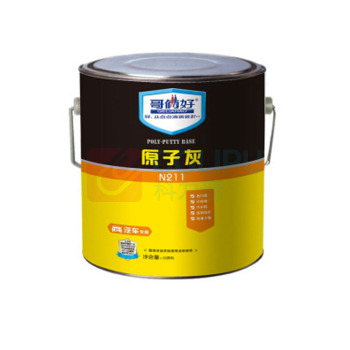 哥俩好 原子灰 N201 3kg/桶 