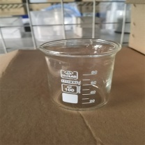 博美 低型烧杯100ml 20个/盒 100ml 100ml (透明)