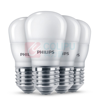 飞利浦 PHILIPS 球泡 3.5W E27 3000K 220V / 12个/箱 恒亮型LED小球泡真彩版