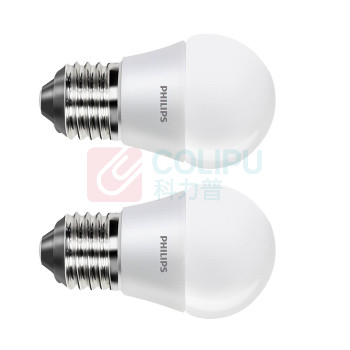 飞利浦 PHILIPS 球泡 6.5W E27 3000K 220V 12个/箱 恒亮型LED小球泡真彩版