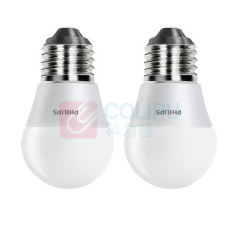 飞利浦 PHILIPS 球泡 6.5W E27 3000K 220V 12个/箱 恒亮型LED小球泡真彩版