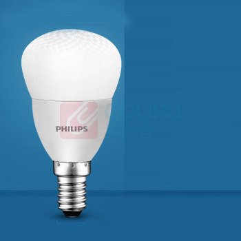 飞利浦 PHILIPS 球泡 3.5W E14 6500K 220V / 12个/箱 恒亮型LED小球泡真彩版