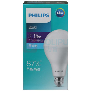 飞利浦 PHILIPS 球泡 23W E27 3000K / 12个/箱 经济型LED球泡