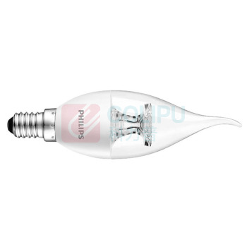 飞利浦 PHILIPS 烛泡 LED 3.5-25W E14 2700K 220V BA35 CL ND / 10个/箱