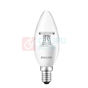 飞利浦 PHILIPS 烛泡 LED 5.5-40W E14 2700K 220V B35 CL ND / 10个/箱