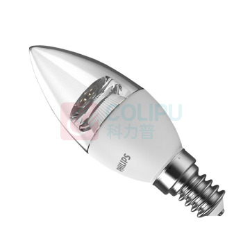 飞利浦 PHILIPS 烛泡 LED 5.5-40W E14 2700K 220V B35 CL ND / 10个/箱