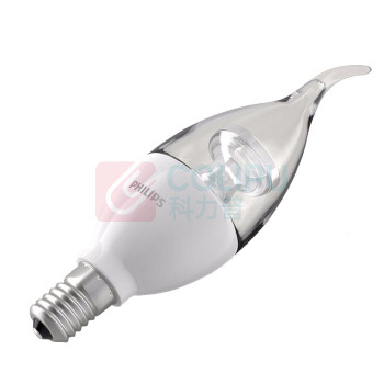 飞利浦 PHILIPS 烛泡 LED 5.5-40W E14 2700K 220V BA35 CL ND / 10个/箱
