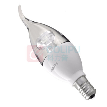 飞利浦 PHILIPS 烛泡 LED 5.5-40W E14 2700K 220V BA35 CL ND / 10个/箱