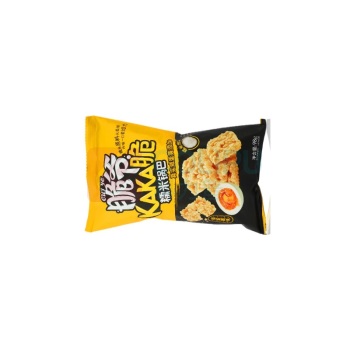 来伊份 脆爷糯米锅巴(蟹黄味) 98g