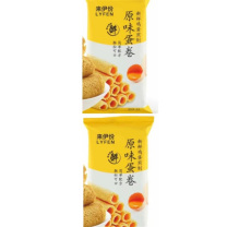来伊份 原味蛋卷 休闲零食小吃 56g*2袋