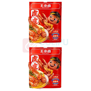 王小卤 虎皮风爪香辣味 210g*2袋