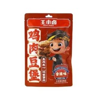 王小卤 鸡肉豆堡 120g 25袋/箱 120g/袋