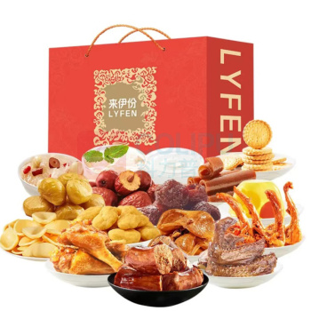 来伊份 常规休闲零食礼盒D款 398型 2813g