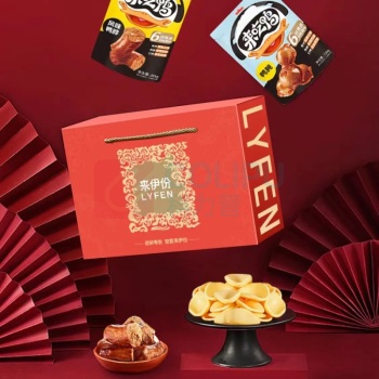 来伊份 常规休闲零食礼盒D款 398型 2813g