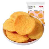 百草味 红薯片休闲零食 原味地瓜脆片 70g/袋