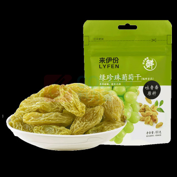 来伊份 绿珍珠葡萄干 60g