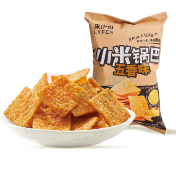 来伊份 小米锅巴 (五香味) 78g