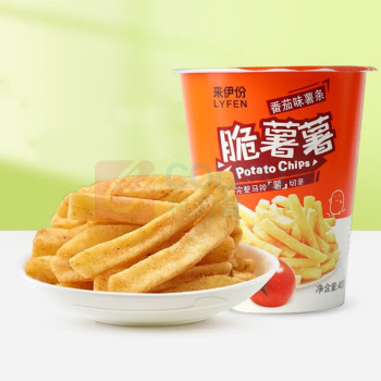 来伊份 脆薯薯薯条 (番茄味) 40g