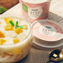 来伊份 蜜桃果肉牛奶布丁 198g