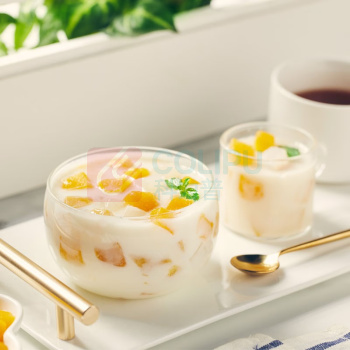 来伊份 蜜桃果肉牛奶布丁 198g