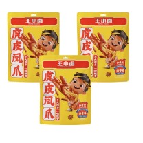 王小卤 虎皮凤爪 卤香味 210g*3袋
