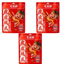 王小卤 虎皮凤爪 香辣味 210g*3袋