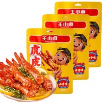 王小卤 虎皮凤爪 卤香味 105g*3袋