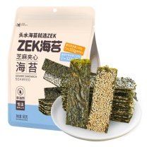 ZEK 每日夹心海苔 芝麻味 60g/盒 24盒/箱 (独立小包装)