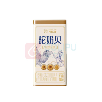英格苏 零食 双峰红骆驼奶贝 200g*1罐