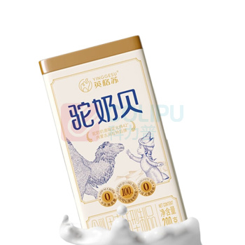英格苏 零食 双峰红骆驼奶贝 200g*1罐