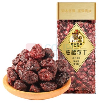 如水 蔓越莓干 350g