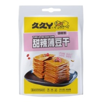 久久丫 甜辣薄豆干 (新潮版) 200g/袋 20袋/箱